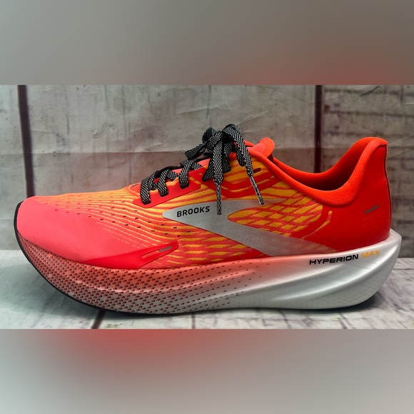 Brooks Women's Athletic Shoes - Red and Orange - Picture 3 of 9